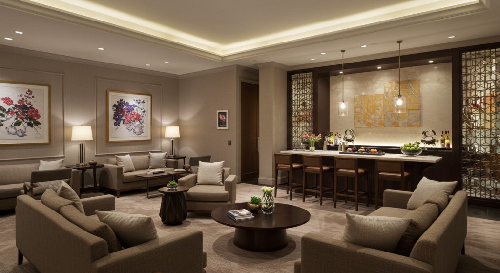 富裕層の交流の場