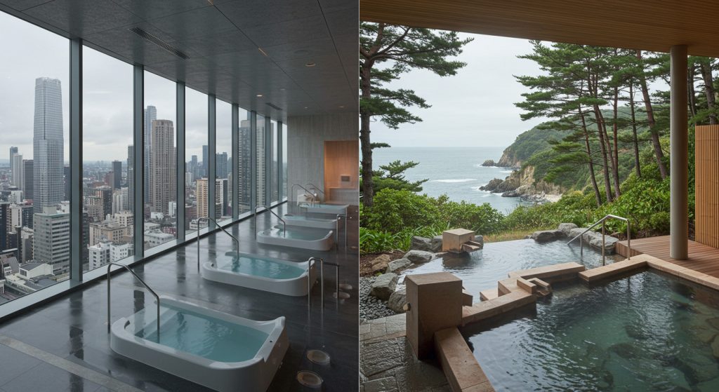 都市型vsリゾート側